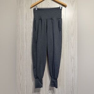 Aerie High Waist Soft Jogger Pants S/P Gray EUC